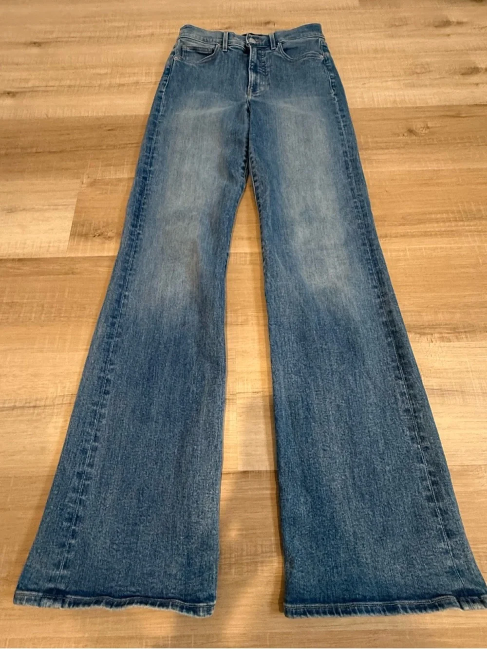 Veronica Beard Crosbie Wide Leg High Rise Jeans Size 26 - Picture 2 of 8